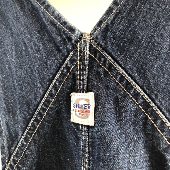 Vintage | Silver Brand Flared Bib Overalls - Picture 5 of 16